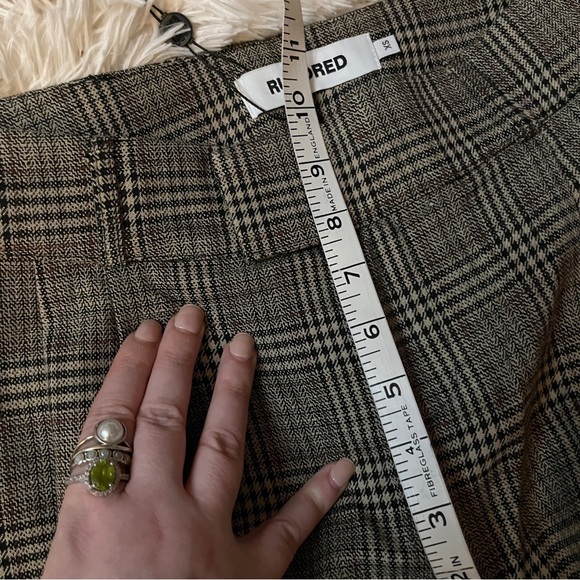 Rumored Ford Trouser Heritage Plaid sze 6 Y2K Loose Fit Classic NWT - Picture 9 of 16